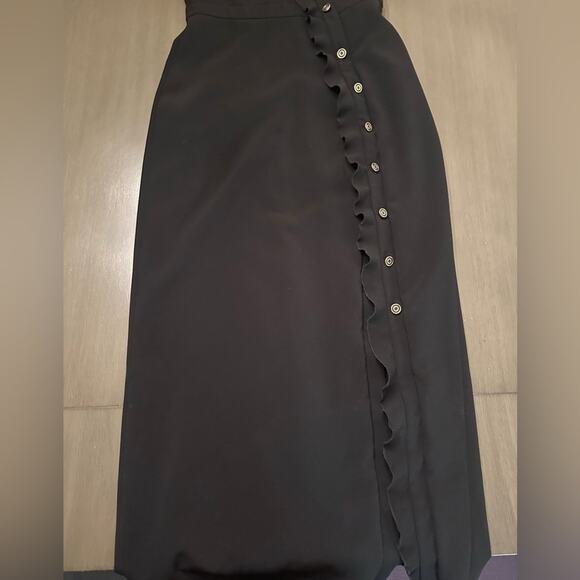 SALONI Marley Ruffle Button Embellished Midi Dress - Picture 11 of 11